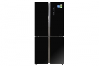 Tủ Lạnh Aqua AQR-IG525AM.GB Inverter 456 lít – Mặt Gương