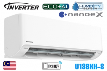 Điều hòa Panasonic 18000BTU 1 chiều inverter U18BKH-8