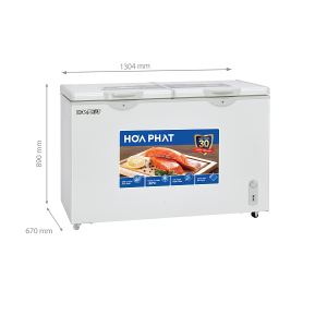 Tủ đông Hòa Phát 1 ngăn 2 cánh HPF AN6352