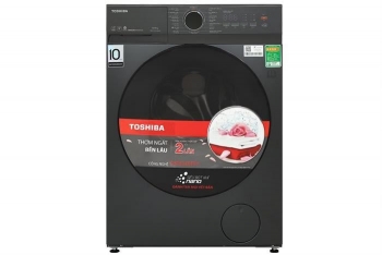 Máy giặt cửa trước13kg sấy 8kg Toshiba Inverter TWD-T21BU140UWV(MG) lồng ngang