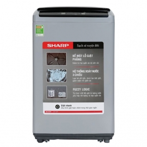 Máy giặt lồng đứng Sharp 10 kg ES-Y100HV-S