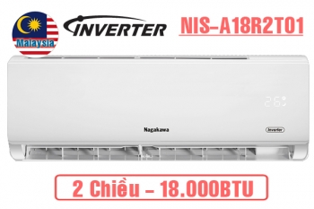 Điều hòa Nagakawa 18000BTU 2 chiều inverter NIS-A18R2T01