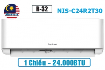 Điều hòa Nagakawa 24000BTU 1 chiều NIS-C24R2T30