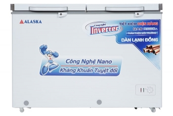 Tủ đông Alaska Inverter 282 lít BCD-4568CI