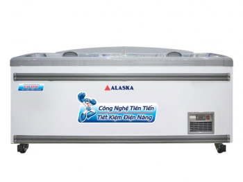 Tủ đông Alaska KN-450 mặt kính phẳng 450 lít