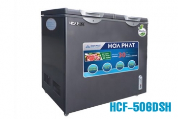 Tủ đông Hòa Phát 2 ngăn 2 cánh HPF BD6205G