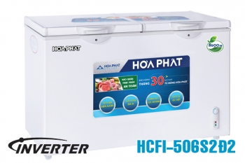 Tủ đông Hòa Phát Inverter 2 ngăn 2 cánh HPF BD8205