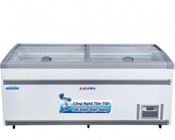 Tủ đông mặt kính phẳng 650 lít Alaska KT-650