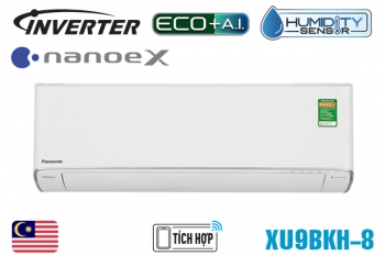 Điều hòa Panasonic 9000BTU 1 chiều inverter XU9BKH-8 cao cấp